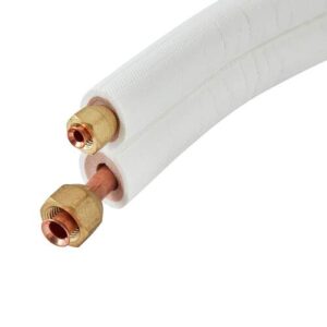 AircoTube koelleiding geisoleerd flare leidingset Ø1/4" x 1/2" (rol van 5 meter) FS2405